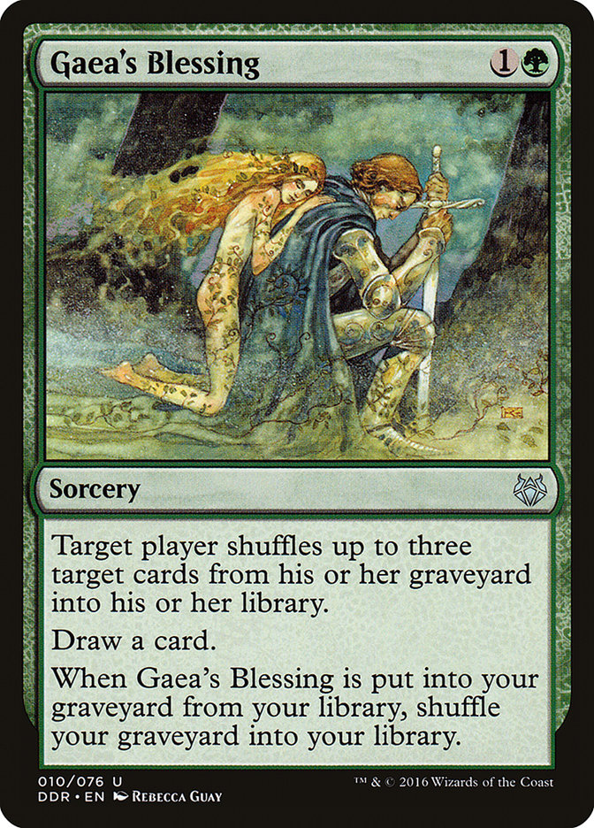 Gaea's Blessing [Duel Decks: Nissa vs. Ob Nixilis] | Game Haven TX