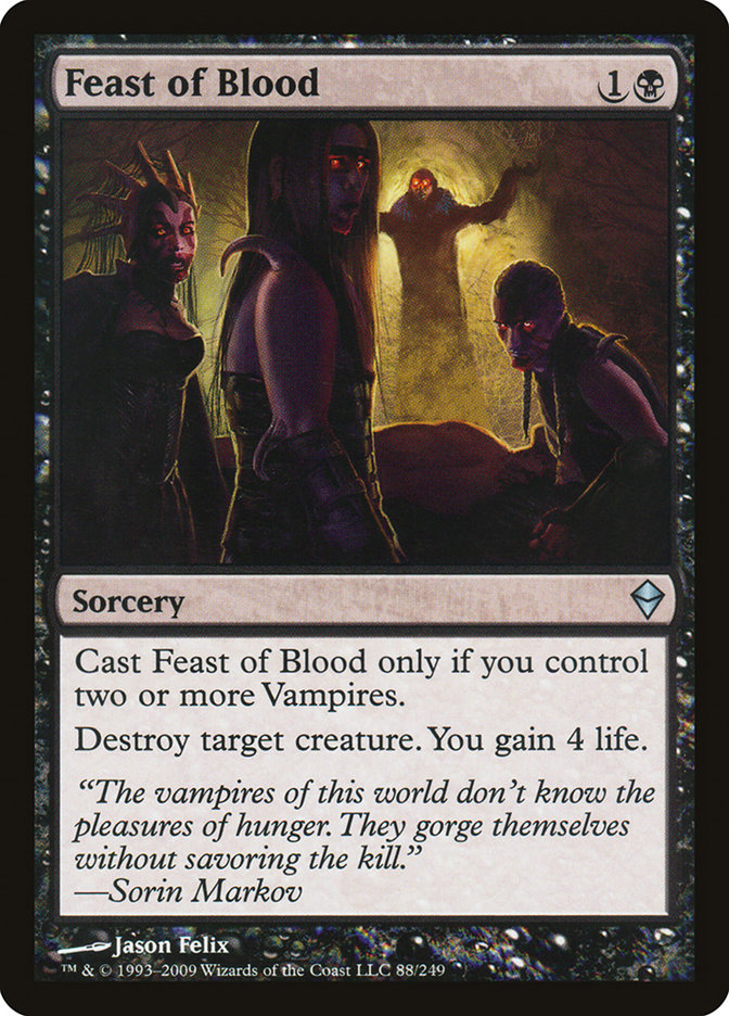 Feast of Blood [Zendikar] | Game Haven TX
