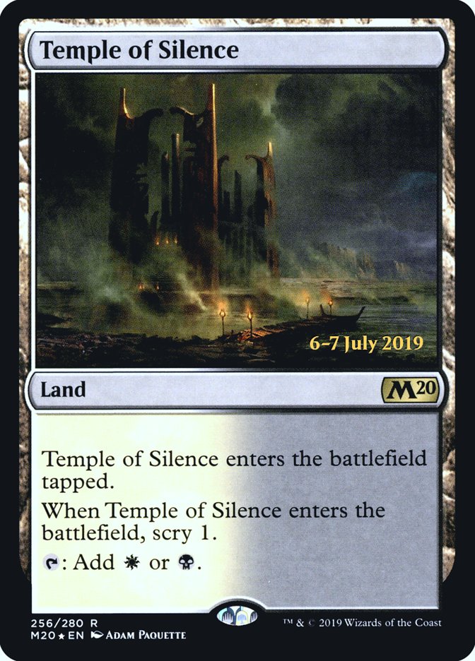 Temple of Silence [Core Set 2020 Promos] | Game Haven TX