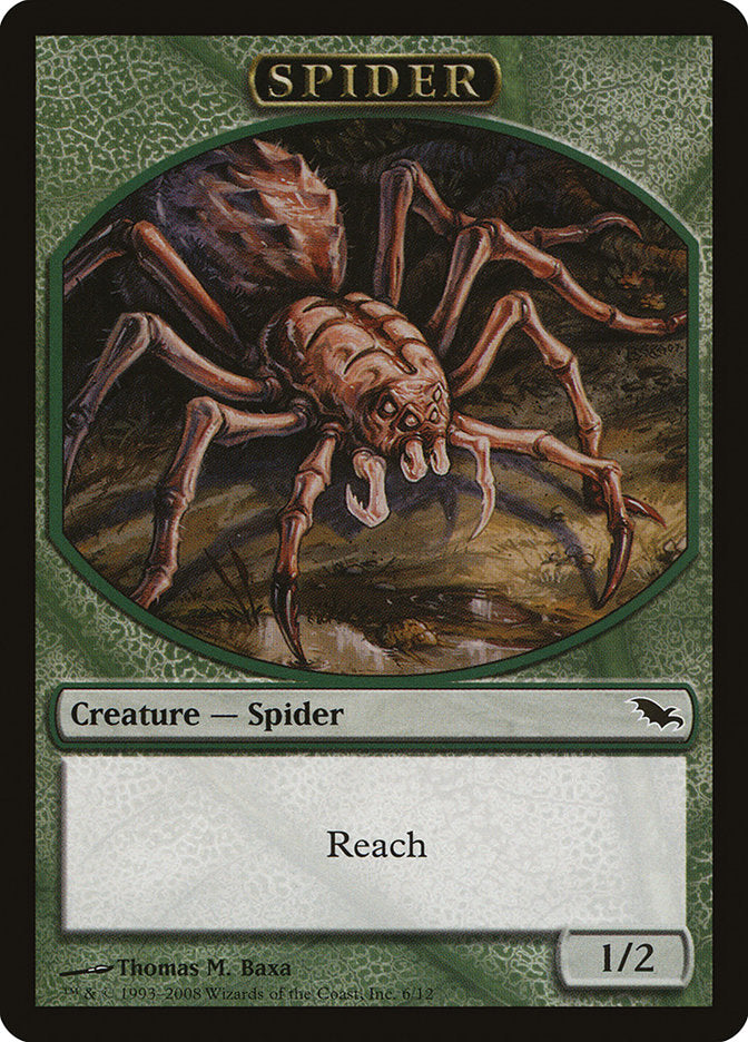Spider [Shadowmoor Tokens] | Game Haven TX
