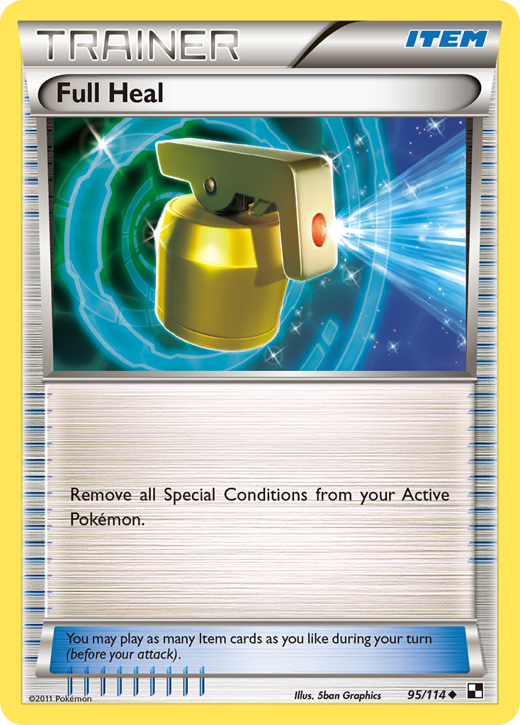 Full Heal (95/114) [Black & White: Base Set] | Game Haven TX