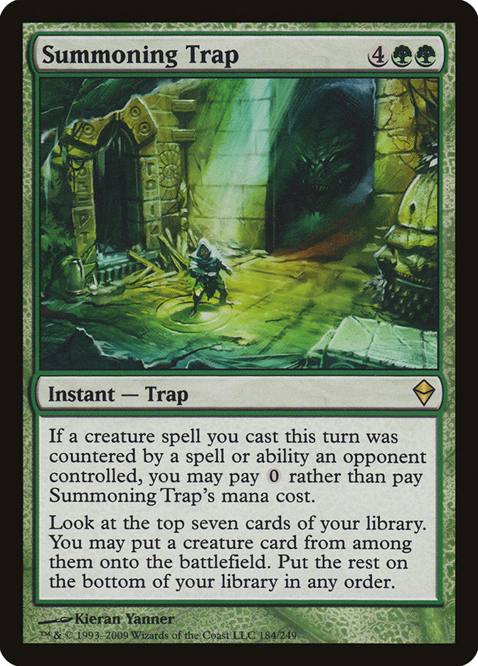 Summoning Trap [Zendikar] | Game Haven TX