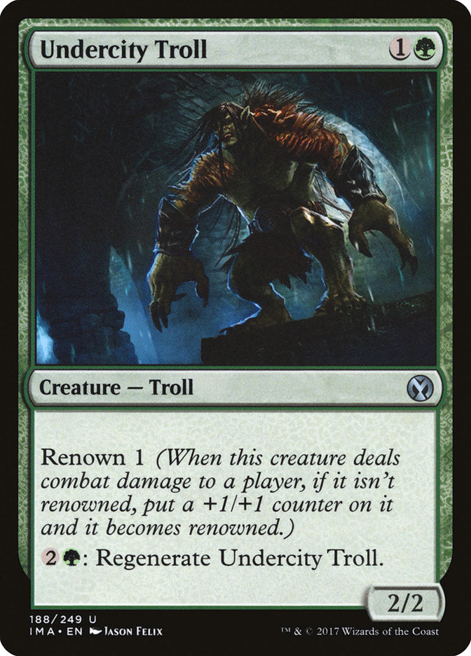 Undercity Troll [Iconic Masters] | Game Haven TX