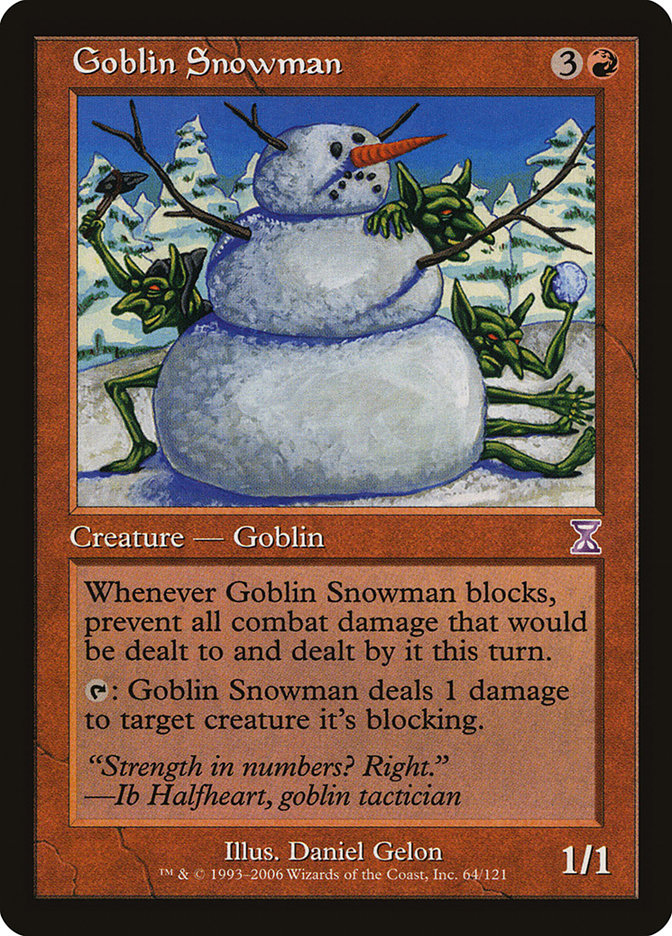 Goblin Snowman [Time Spiral Timeshifted] | Game Haven TX