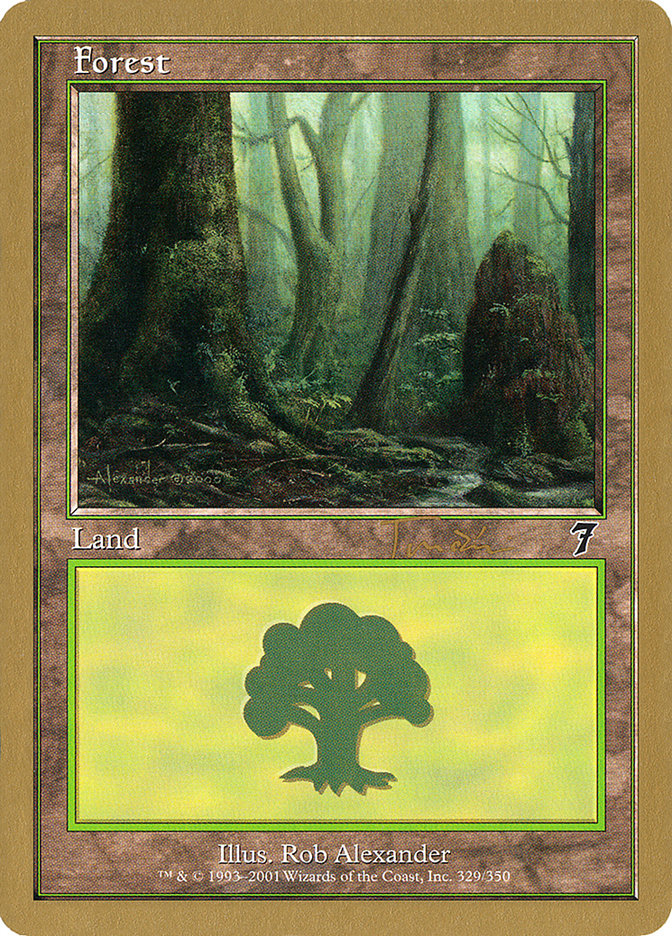 Forest (jt329) (Jan Tomcani) [World Championship Decks 2001] | Game Haven TX