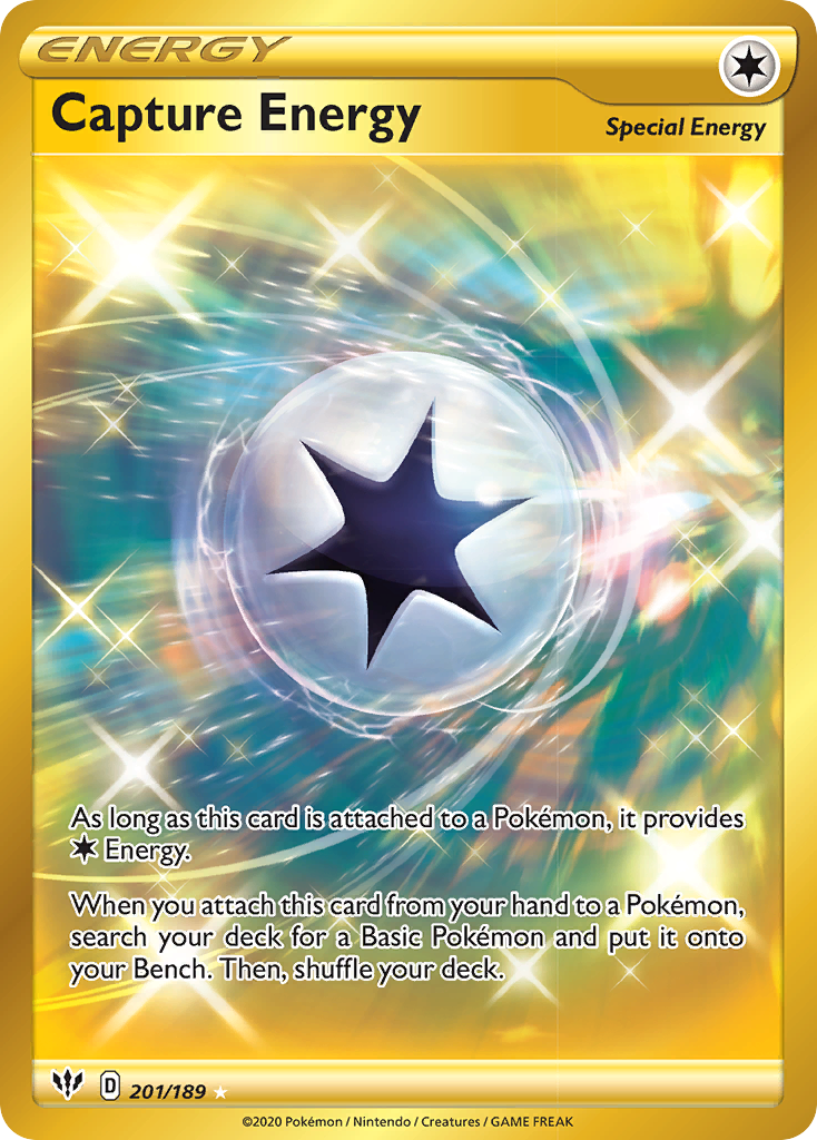 Capture Energy (201/189) [Sword & Shield: Darkness Ablaze] | Game Haven TX