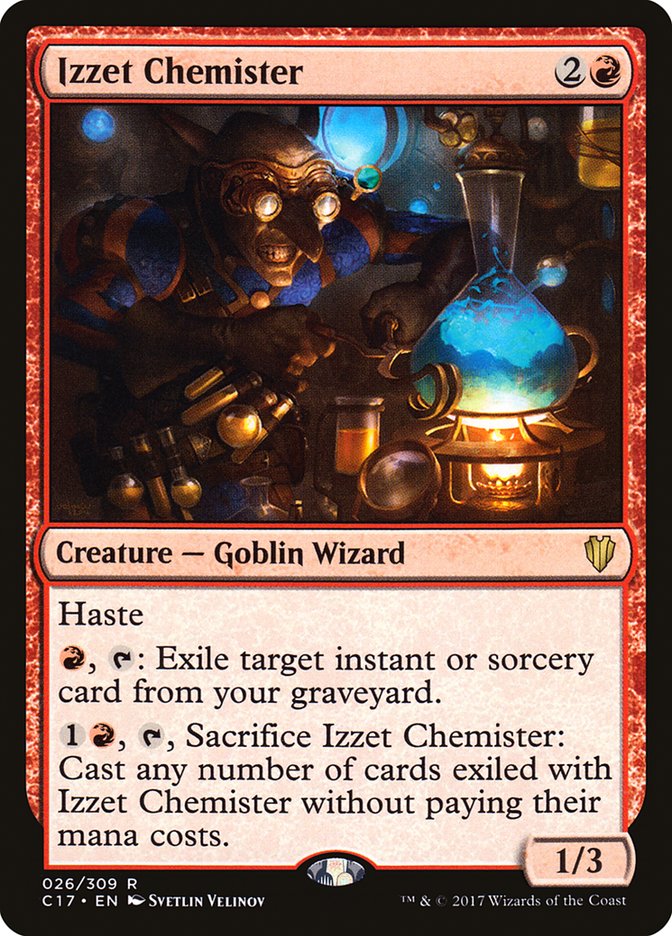 Izzet Chemister [Commander 2017] | Game Haven TX