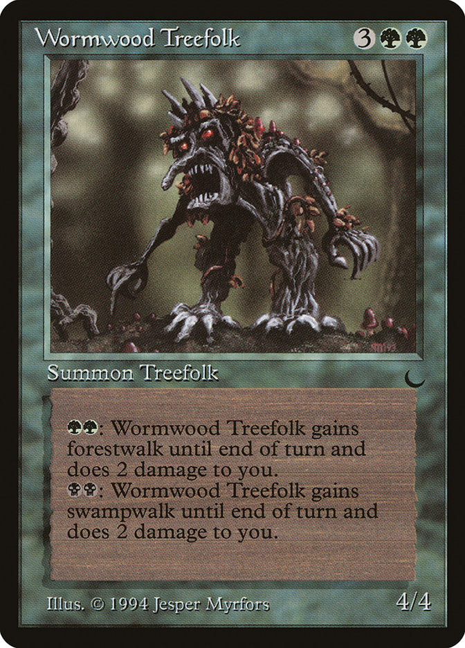 Wormwood Treefolk [The Dark] | Game Haven TX