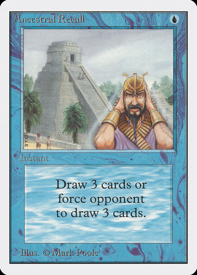 Ancestral Recall [Unlimited Edition] | Game Haven TX