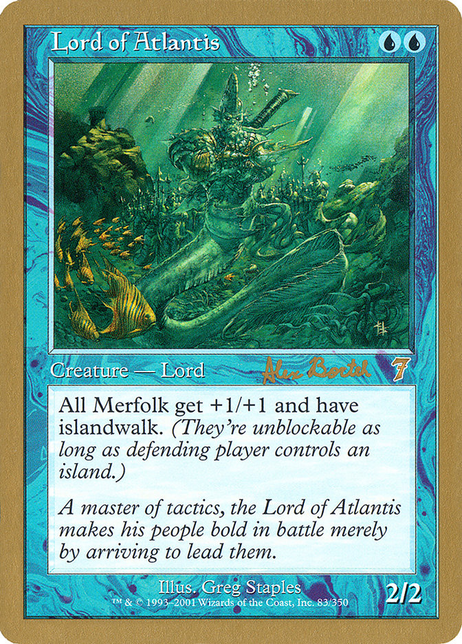Lord of Atlantis (Alex Borteh) [World Championship Decks 2001] | Game Haven TX