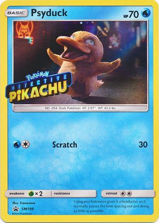 Psyduck Detective (SM199) (Pikachu Stamped) [Sun & Moon: Black Star Promos] | Game Haven TX