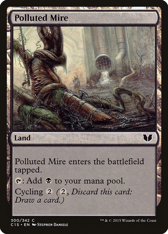 Polluted Mire [Commander 2015] | Game Haven TX