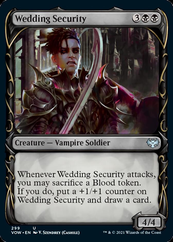 Wedding Security (Showcase Fang Frame) [Innistrad: Crimson Vow] | Game Haven TX