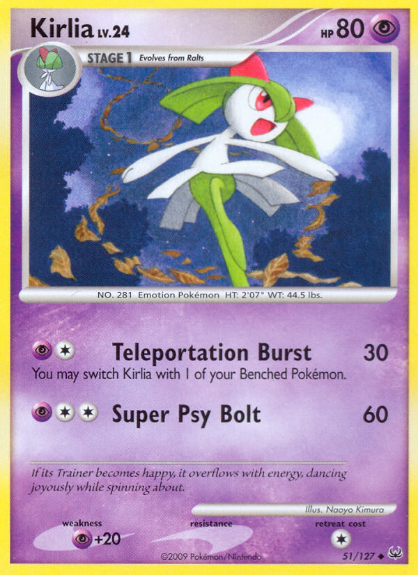 Kirlia (51/127) [Platinum: Base Set] | Game Haven TX