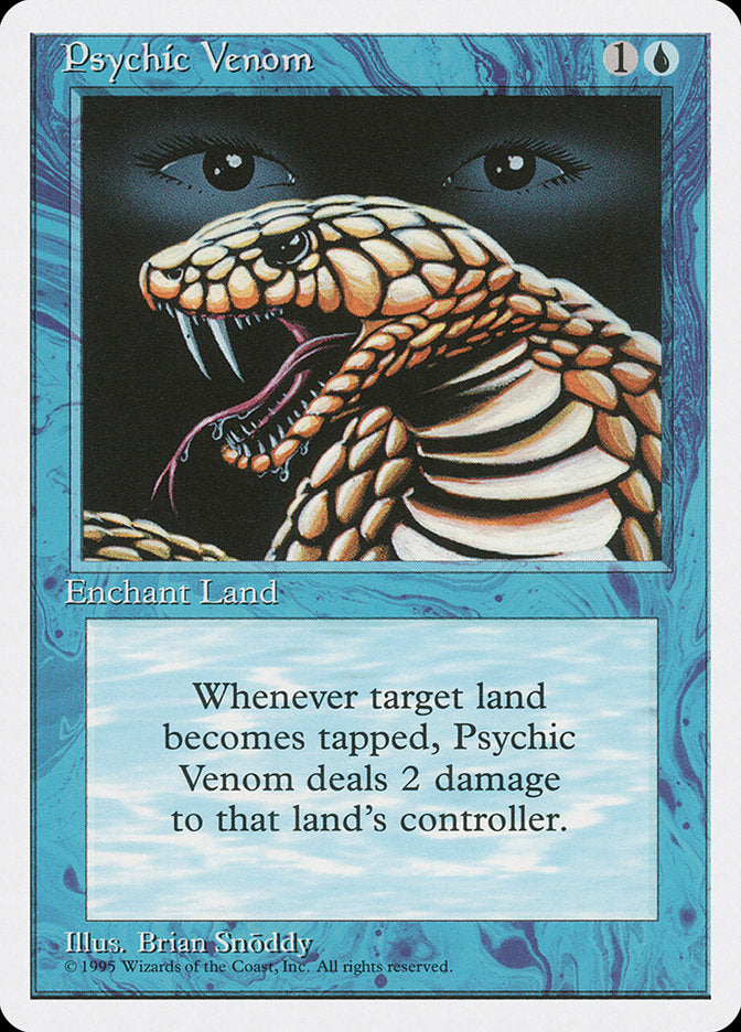 Psychic Venom [Fourth Edition] | Game Haven TX
