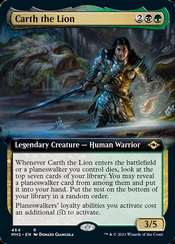 Carth the Lion (Extended) [Modern Horizons 2] | Game Haven TX