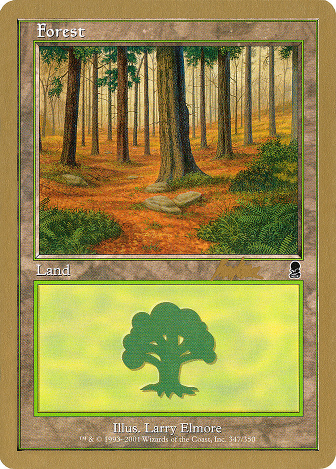 Forest (bk347) (Brian Kibler) [World Championship Decks 2002] | Game Haven TX