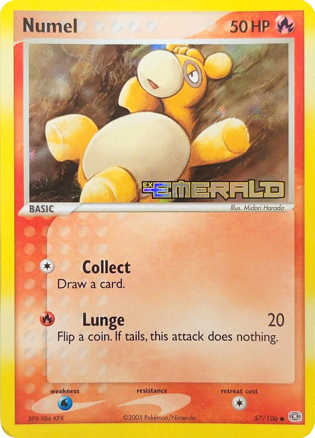Numel (57/106) (Stamped) [EX: Emerald] | Game Haven TX