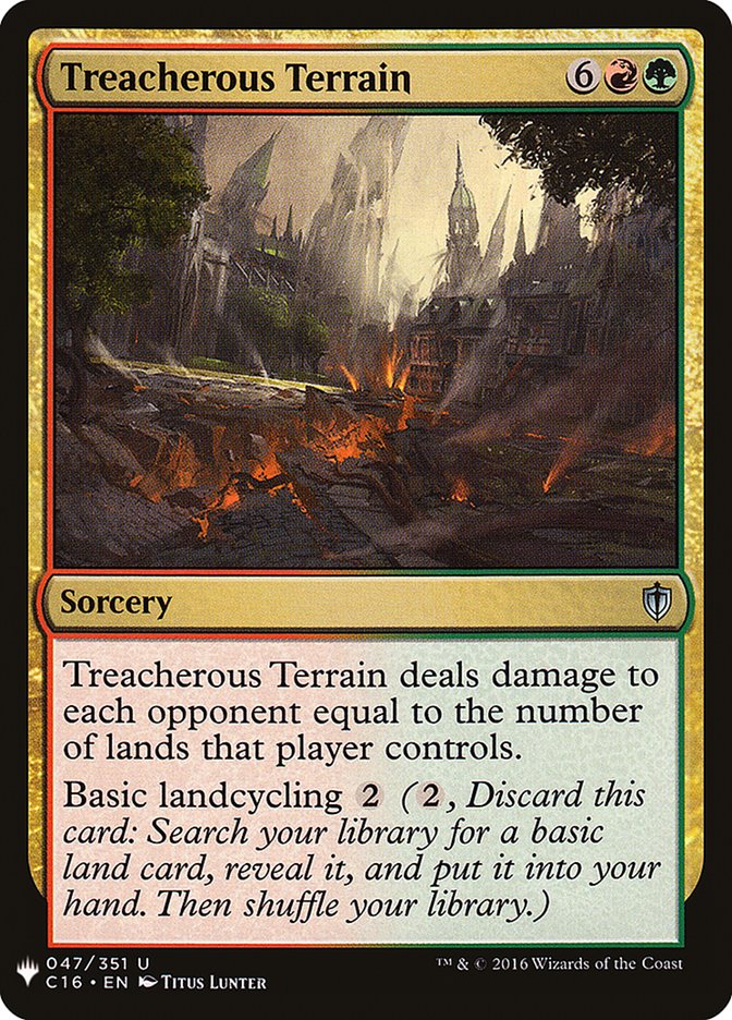 Treacherous Terrain [Mystery Booster] | Game Haven TX