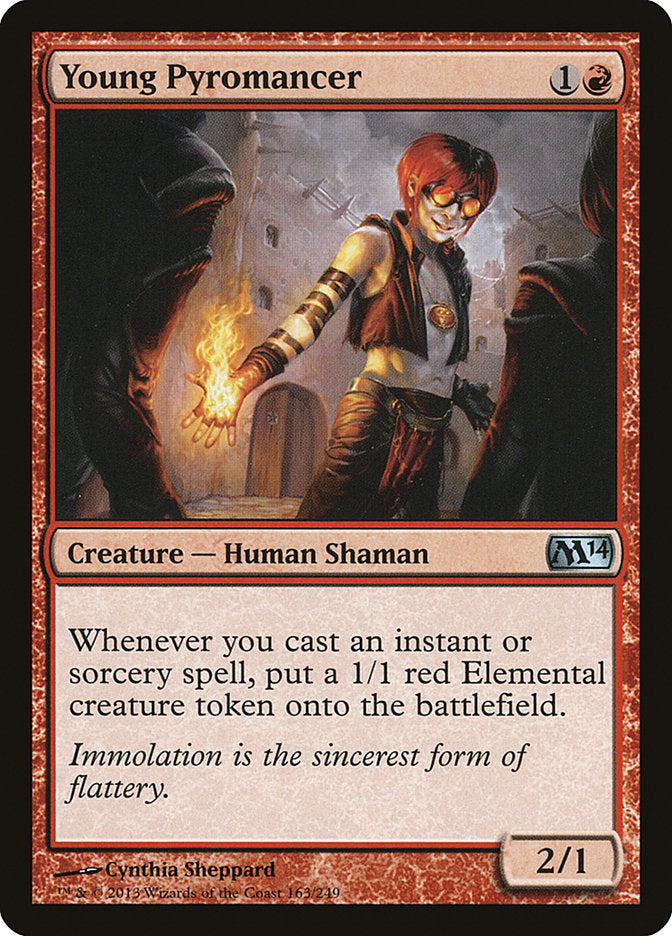 Young Pyromancer [Magic 2014] | Game Haven TX