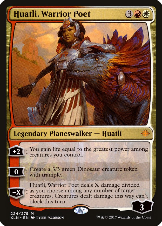 Huatli, Warrior Poet [Ixalan] | Game Haven TX