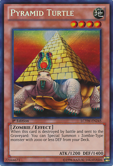Pyramid Turtle [LCYW-EN245] Secret Rare | Game Haven TX