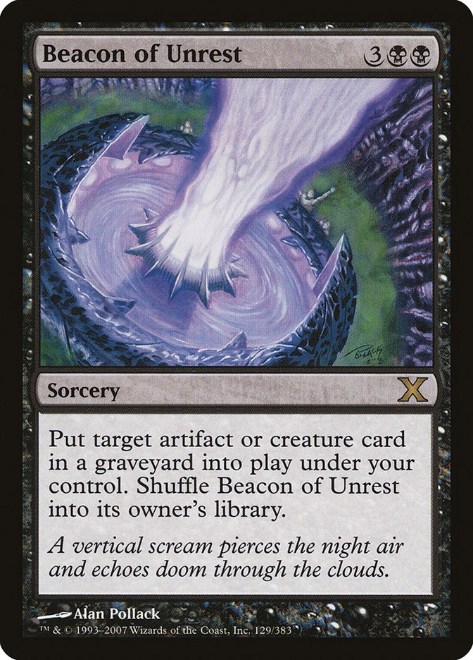 Beacon of Unrest [Tenth Edition] | Game Haven TX