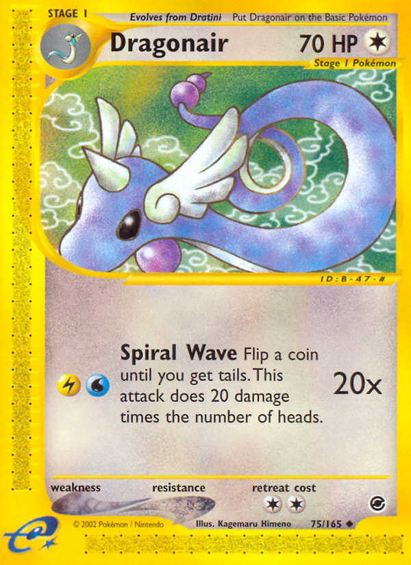 Dragonair (75/165) [Expedition: Base Set] | Game Haven TX