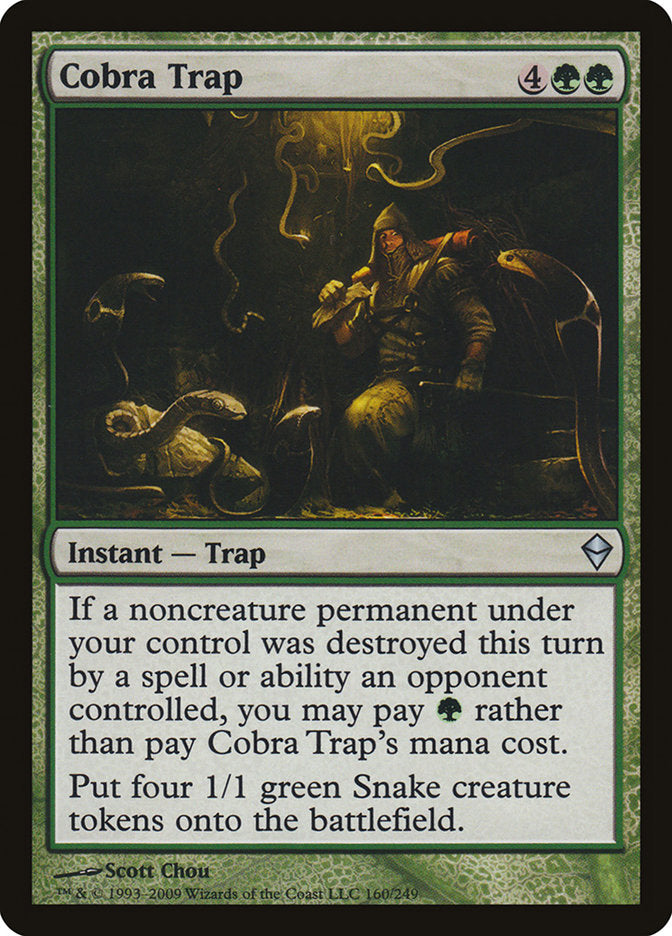 Cobra Trap [Zendikar] | Game Haven TX