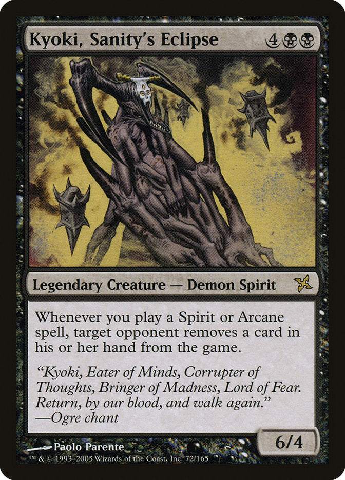 Kyoki, Sanity's Eclipse [Betrayers of Kamigawa] | Game Haven TX