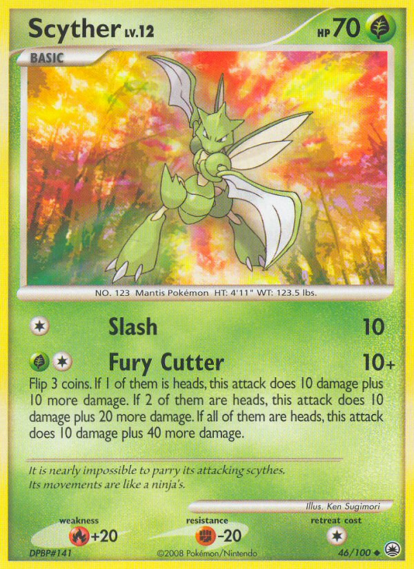 Scyther (46/100) [Diamond & Pearl: Majestic Dawn] | Game Haven TX