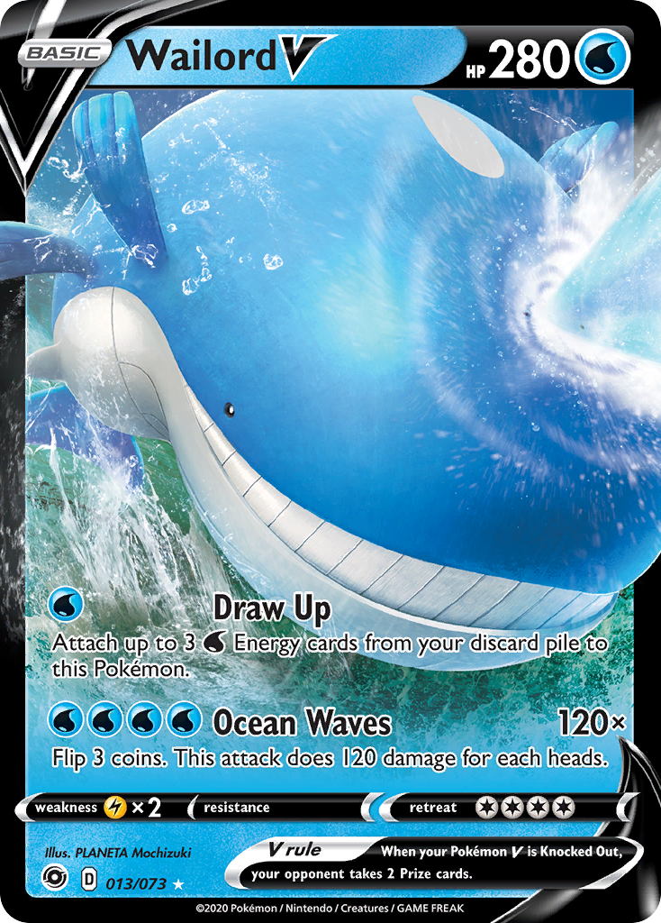 Wailord V (013/073) [Sword & Shield: Champion's Path] | Game Haven TX