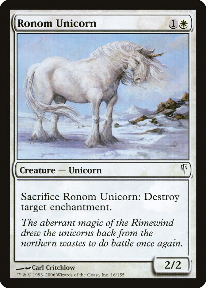 Ronom Unicorn [Coldsnap] | Game Haven TX