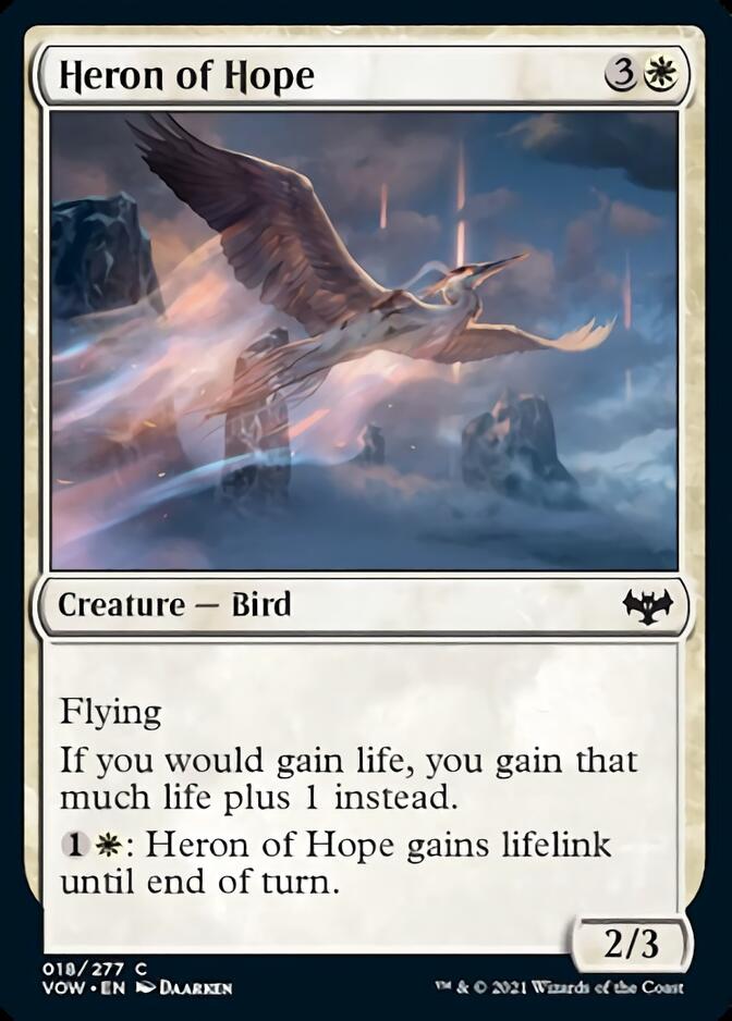 Heron of Hope [Innistrad: Crimson Vow] | Game Haven TX