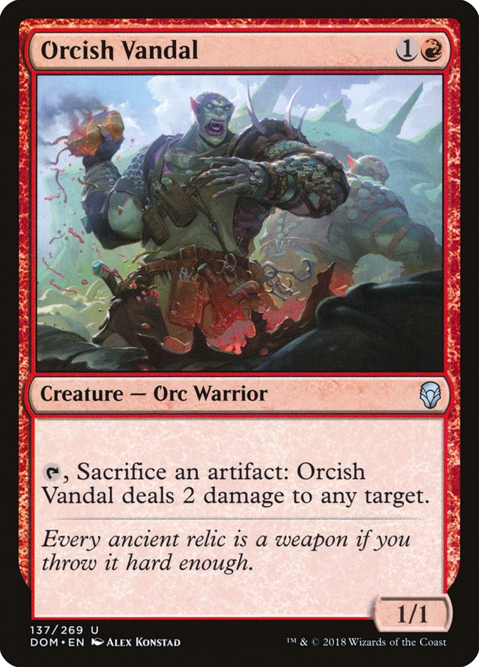Orcish Vandal [Dominaria] | Game Haven TX