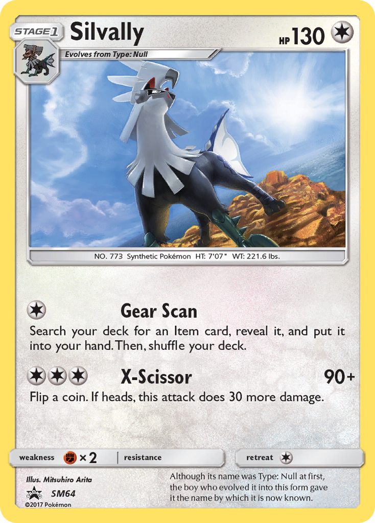 Silvally (SM64) [Sun & Moon: Black Star Promos] | Game Haven TX