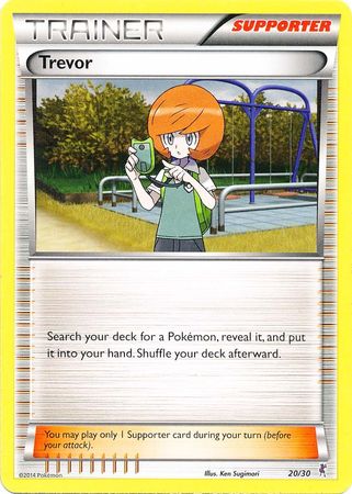Trevor (20/30) [XY: Trainer Kit 1 - Bisharp] | Game Haven TX