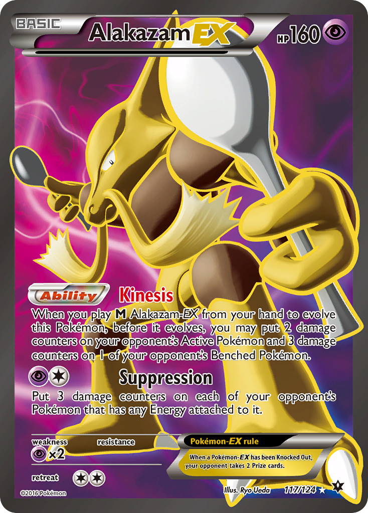 Alakazam EX (117/124) [XY: Fates Collide] | Game Haven TX