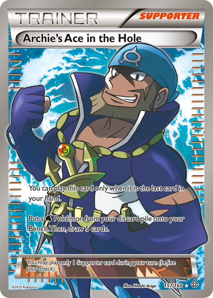 Archie's Ace in the Hole (157/160) [XY: Primal Clash] | Game Haven TX