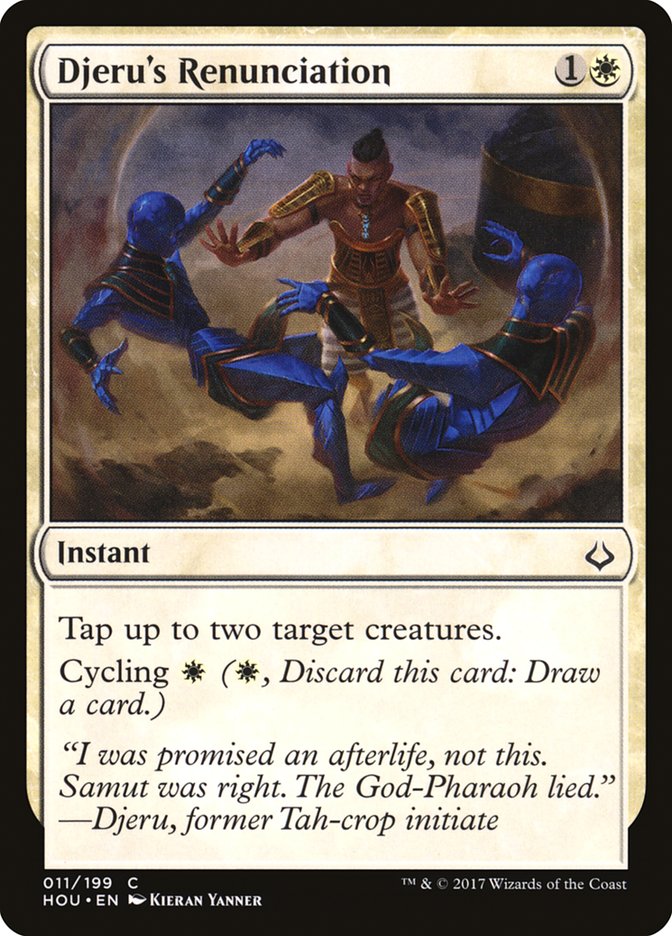 Djeru's Renunciation [Hour of Devastation] | Game Haven TX