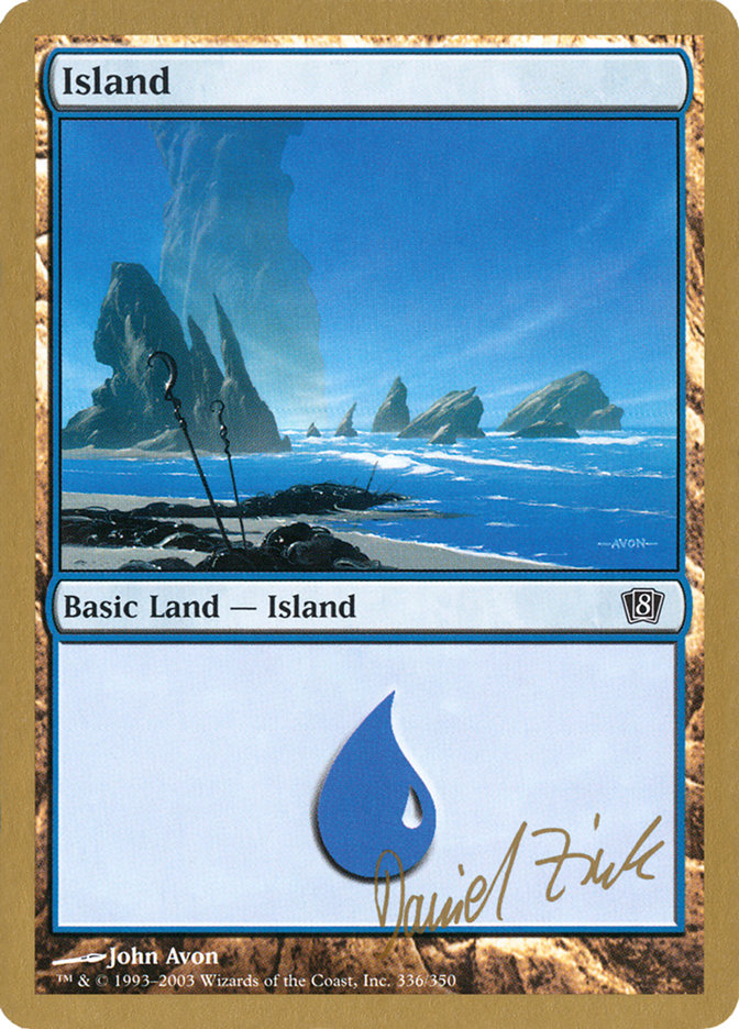 Island (dz336) (Daniel Zink) [World Championship Decks 2003] | Game Haven TX