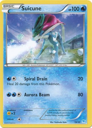 Suicune (14/30) [XY: Trainer Kit 3 - Suicune] | Game Haven TX