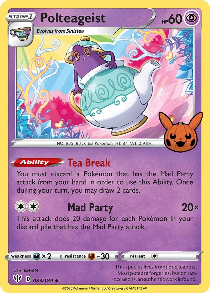 Polteageist (083/189) [Trick or Trade] | Game Haven TX