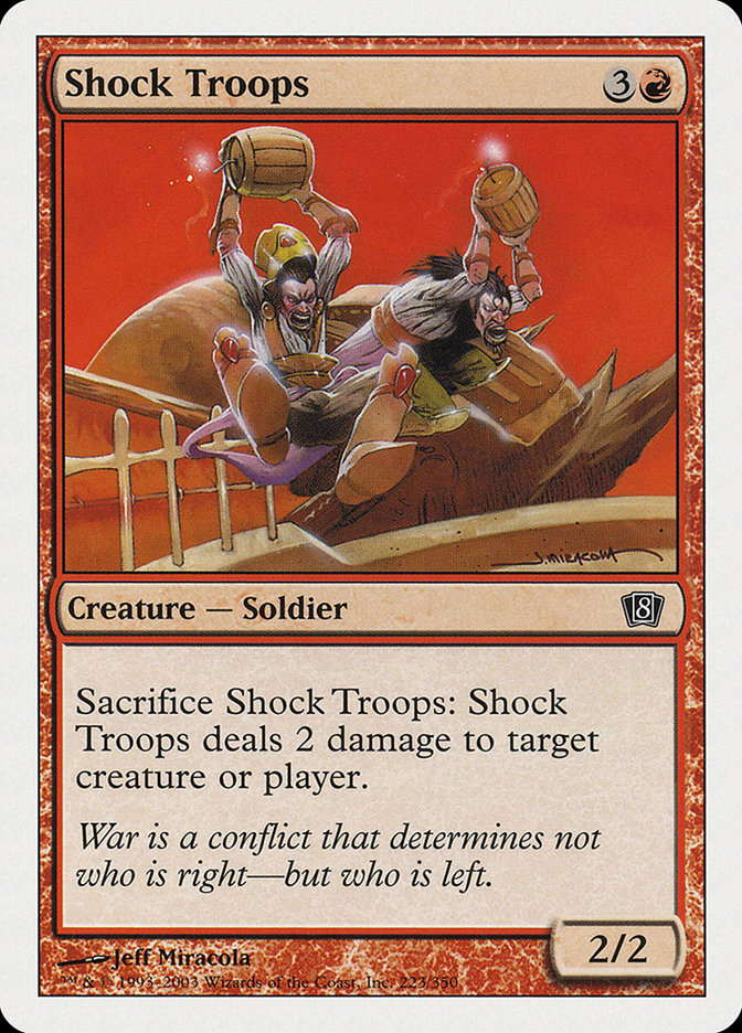 Shock Troops [Eighth Edition] | Game Haven TX