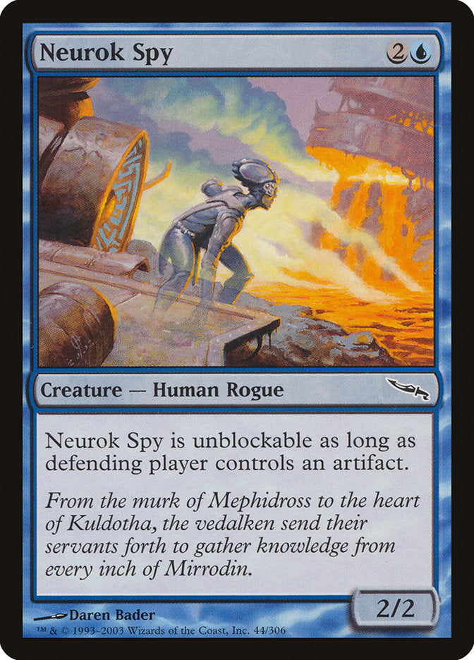 Neurok Spy [Mirrodin] | Game Haven TX