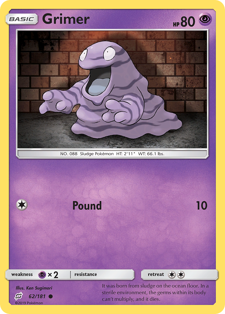 Grimer (62/181) [Sun & Moon: Team Up] | Game Haven TX