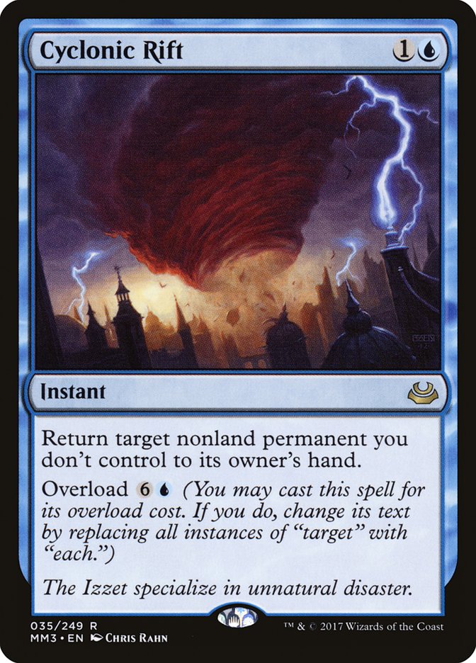 Cyclonic Rift [Modern Masters 2017] | Game Haven TX