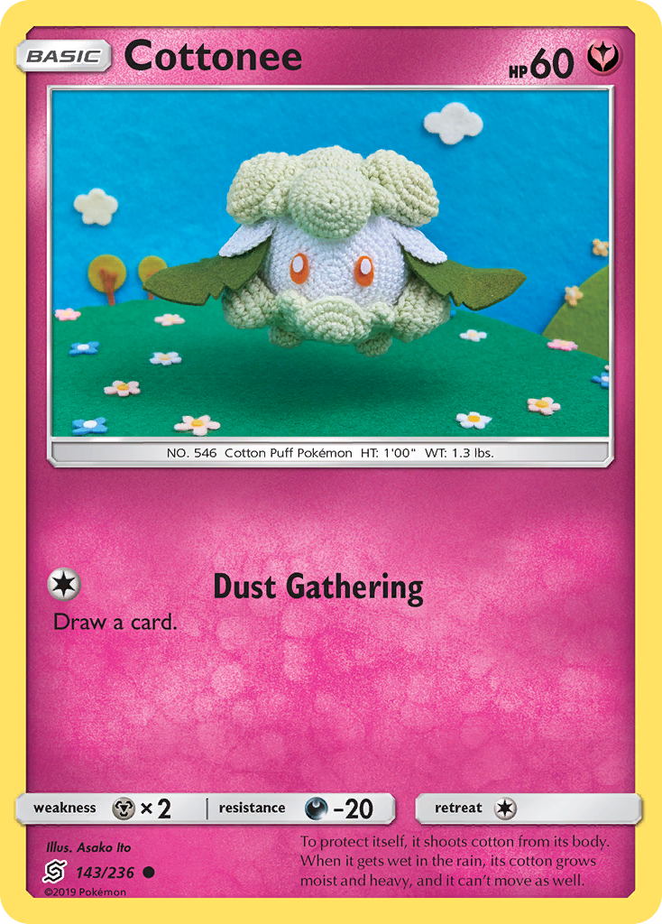 Cottonee (143/236) [Sun & Moon: Unified Minds] | Game Haven TX