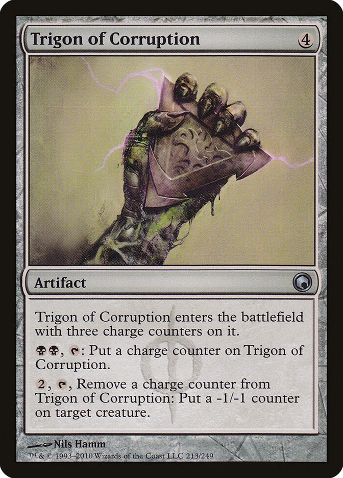Trigon of Corruption [Scars of Mirrodin] | Game Haven TX