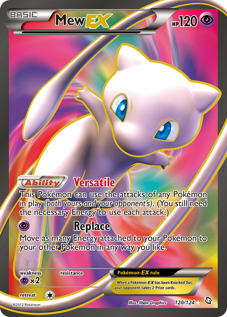 Mew EX (120/124) [Black & White: Dragons Exalted] | Game Haven TX